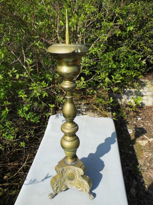 Antiker Barock-Stil Kerzenhalter / sakraler Altarleuchter / Kerzenleuchter 86cm im Ebay-Shop gebrauchtwaren-kw2011 aufrufen